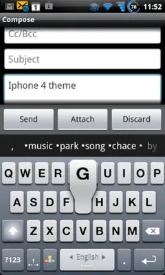 A.I.type Keyboard Free android App screenshot 3